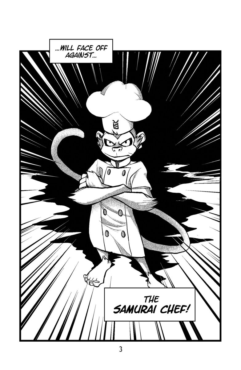 Samurai Chef page 3